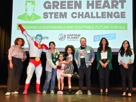  This is a photo from the Green Heart STEM Challenge